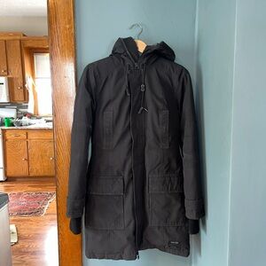 Bancroft parka by TNA from aritzia